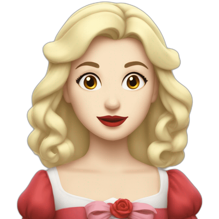 Blanche neige emoji