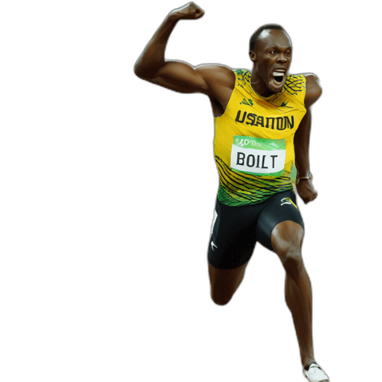 Usain Bolt celebration emoji