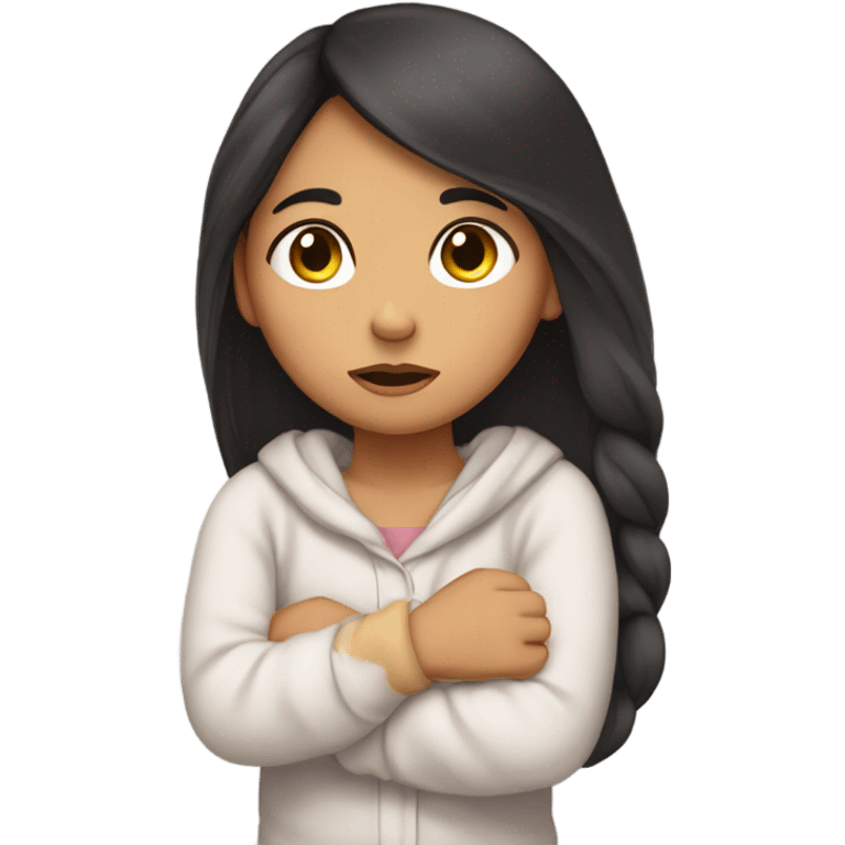 Sleepy Hispanic girl emoji