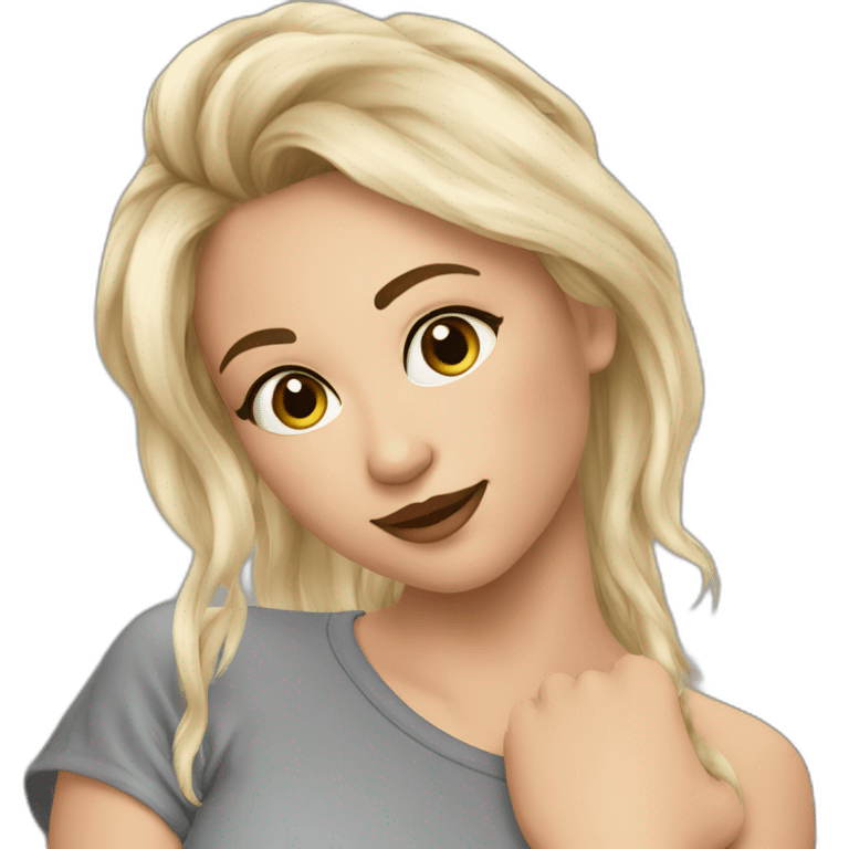 Beauty girl emoji