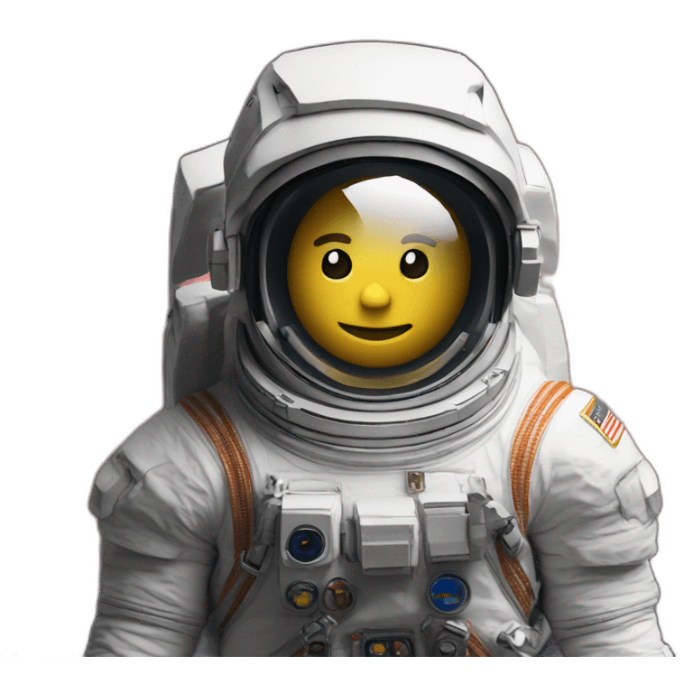 montre dans l'espace emoji