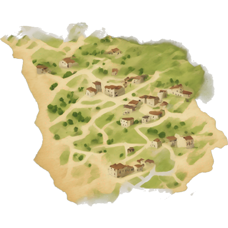 extremadura map  emoji