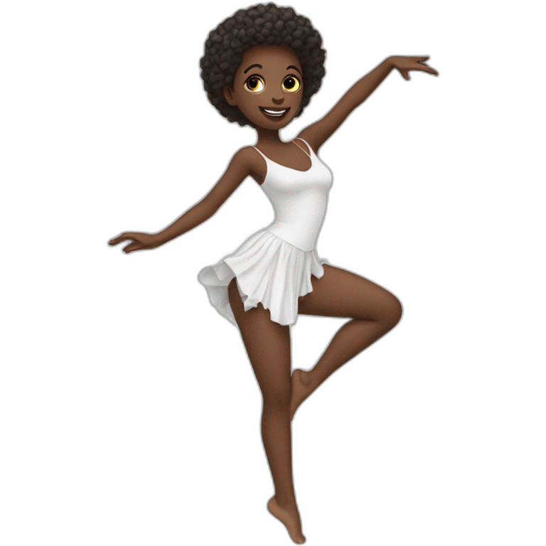 dance White skin emoji