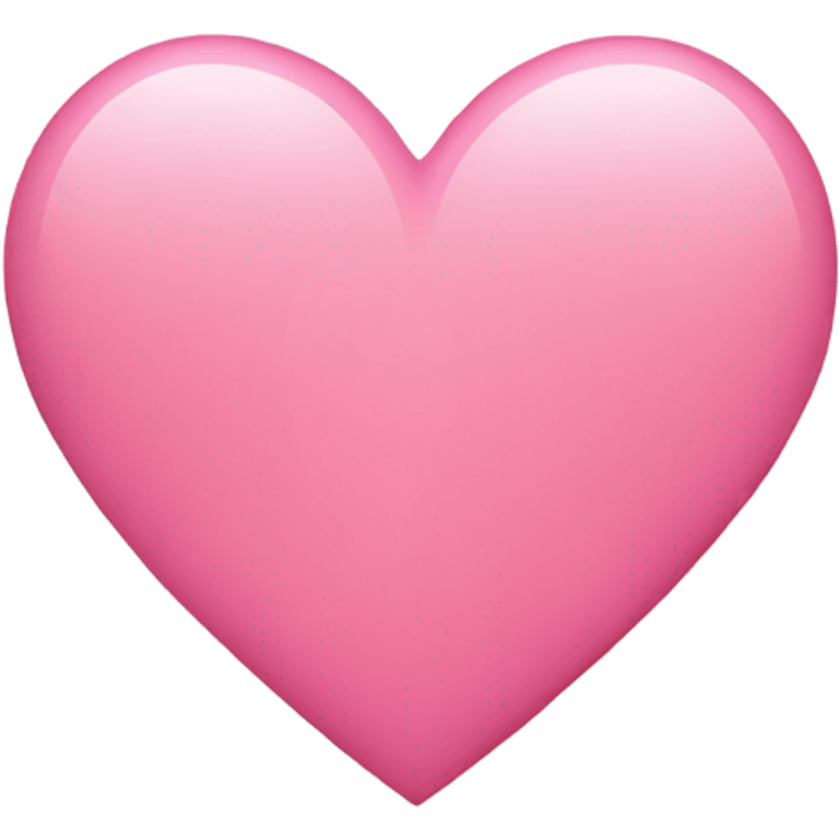 Pink heart  emoji