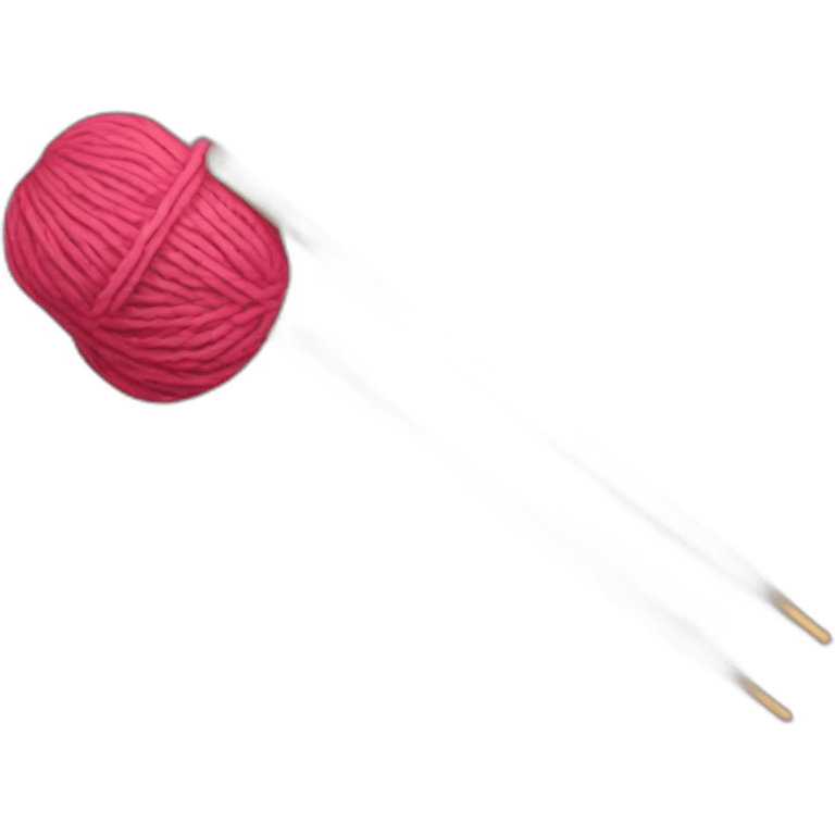 Two knitting needles emoji