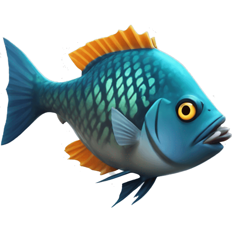 Triggerfish from Fortnite emoji