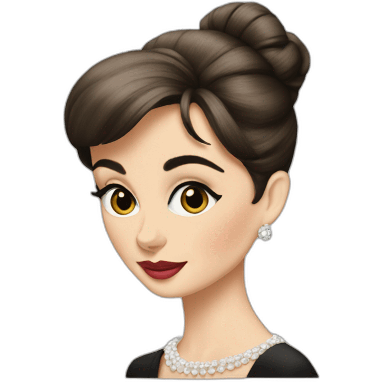 audrey hepburn emoji