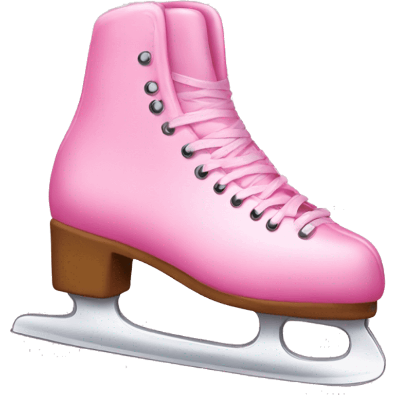 pink ice skate emoji