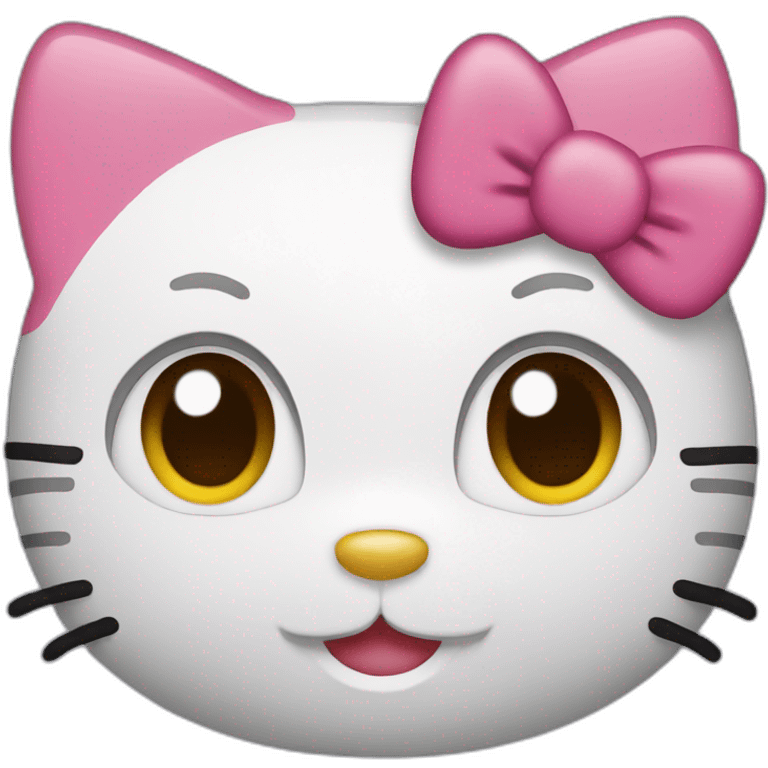 Hello kitty emoji