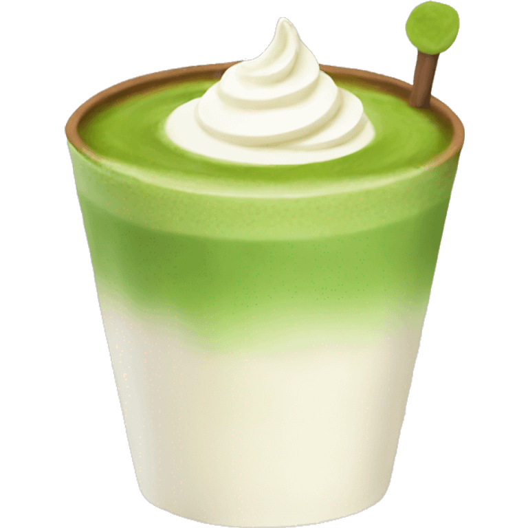 Matcha latte  emoji