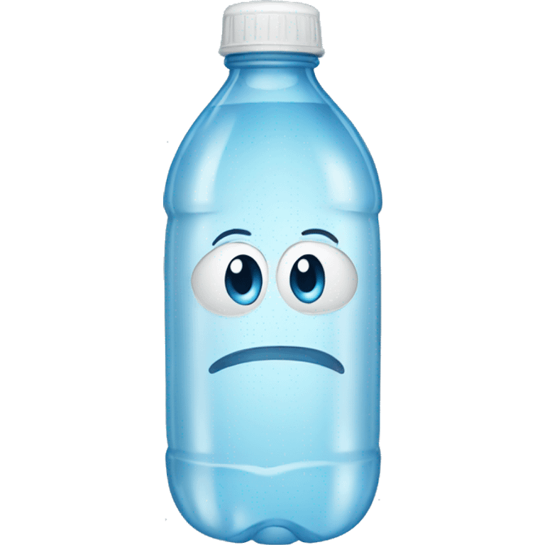 A bottle of water emoji