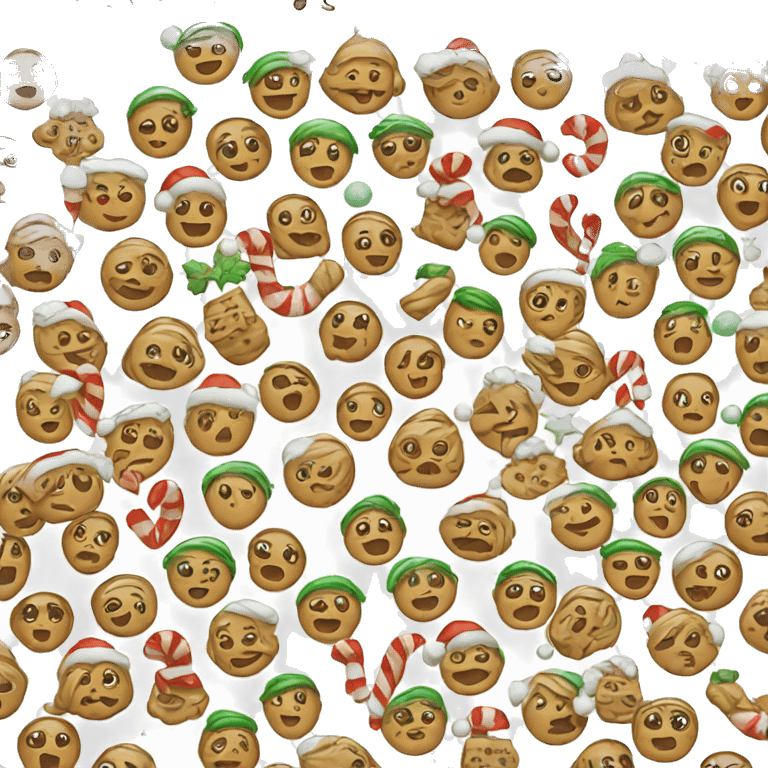 cute christmas emoji emoji