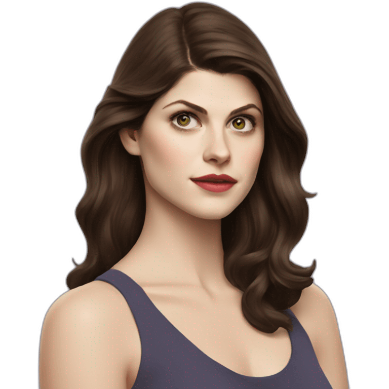 alexandra daddario emoji