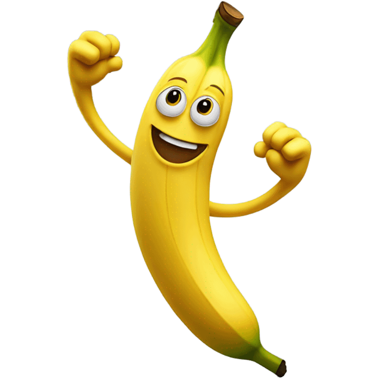 Dancing banana  emoji