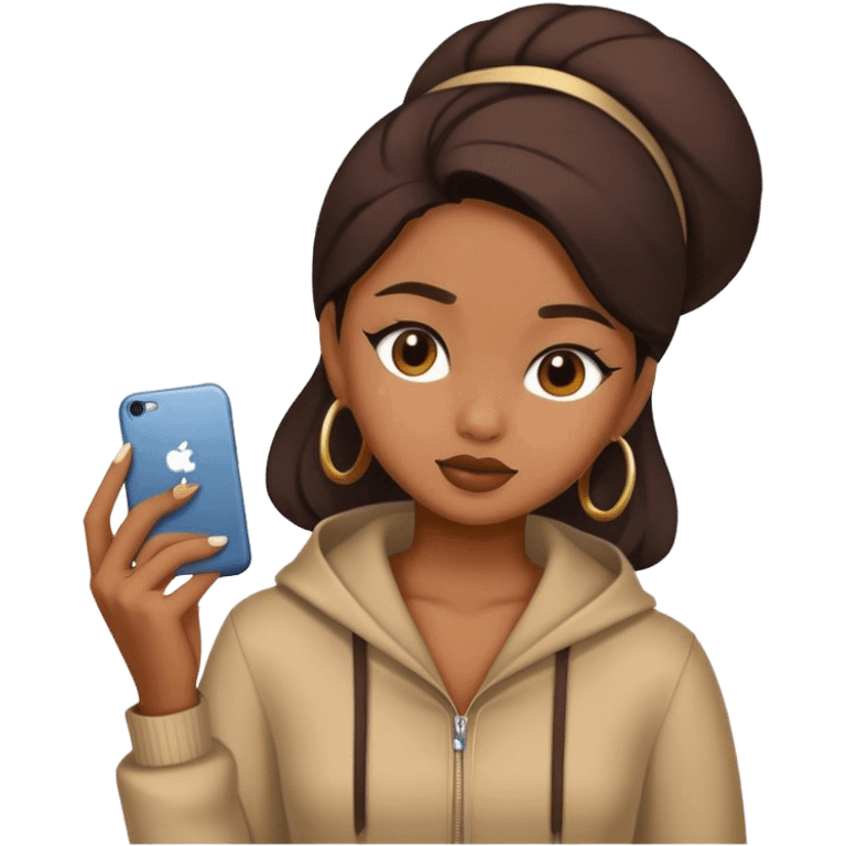 Indonésien fashion girl emoji