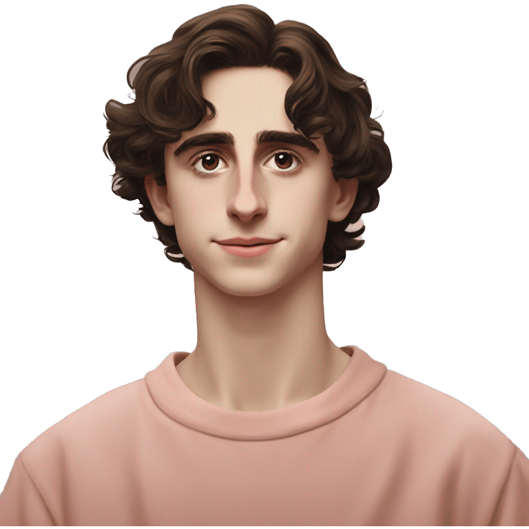 Single, simple, aesthetic timothee chalamet in call me by your name movie emoji