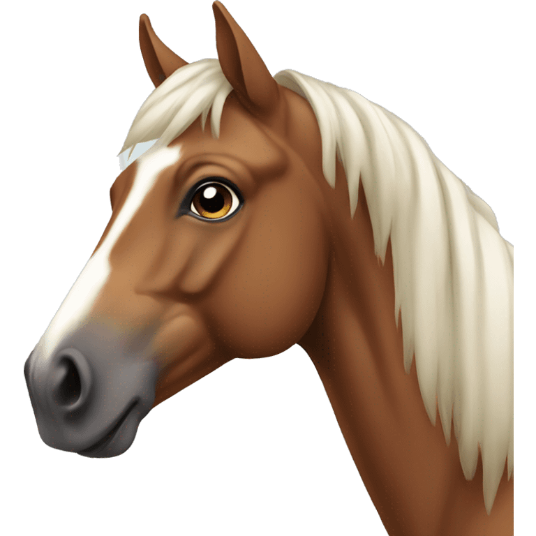 Beautiful horse  emoji