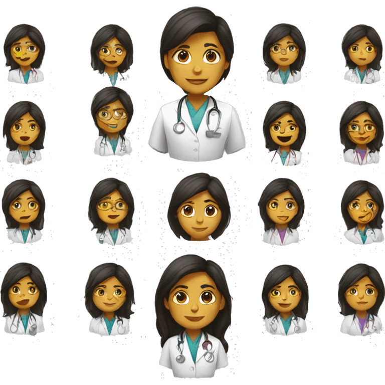 indian doctor women emoji