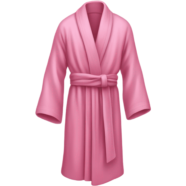 Pink robe emoji