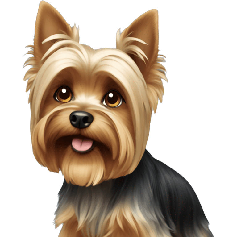 Dog yorkshire terrier  emoji