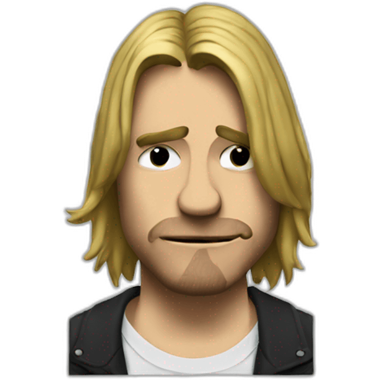 Curt Cobain smoke emoji