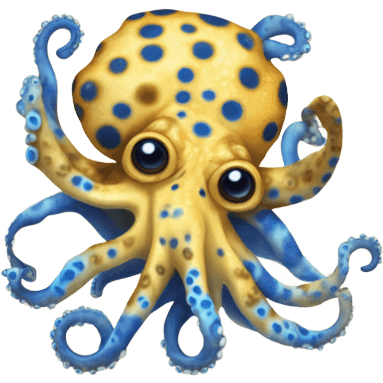 blue ringed octopus  emoji