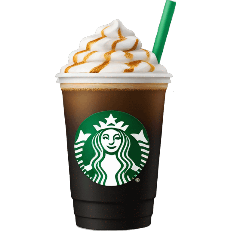 black starbucks drink emoji