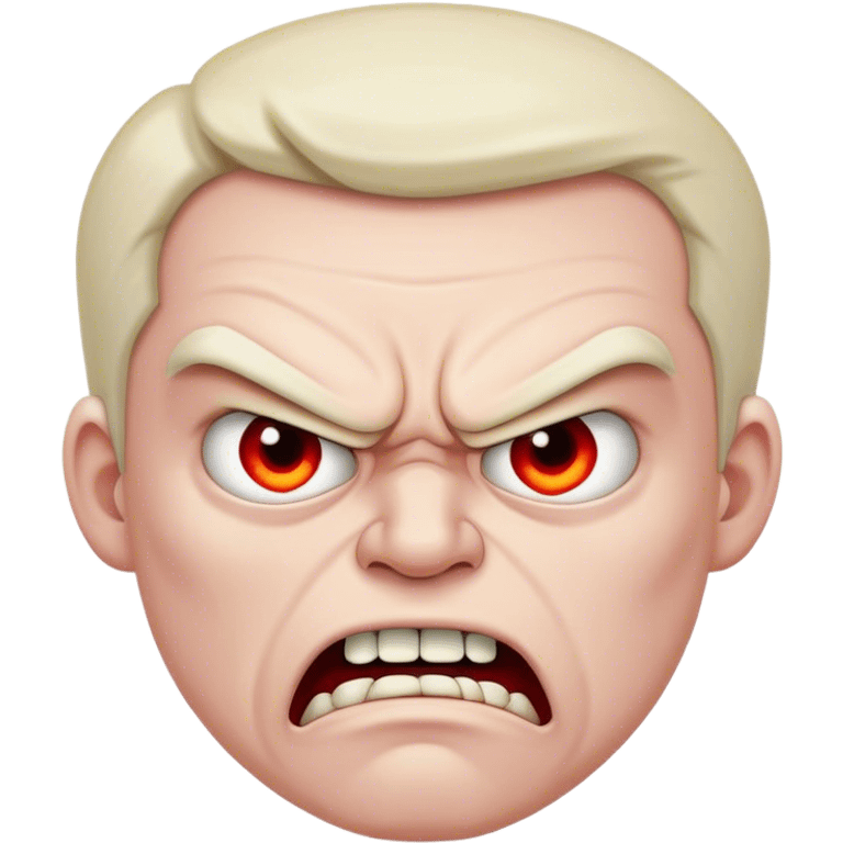 Angry dude emoji