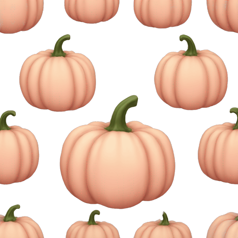 Light pink Pumpkin  emoji