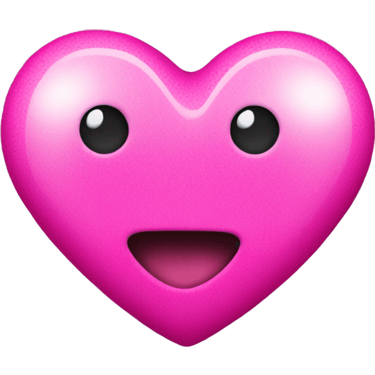 Disco pink heart  emoji