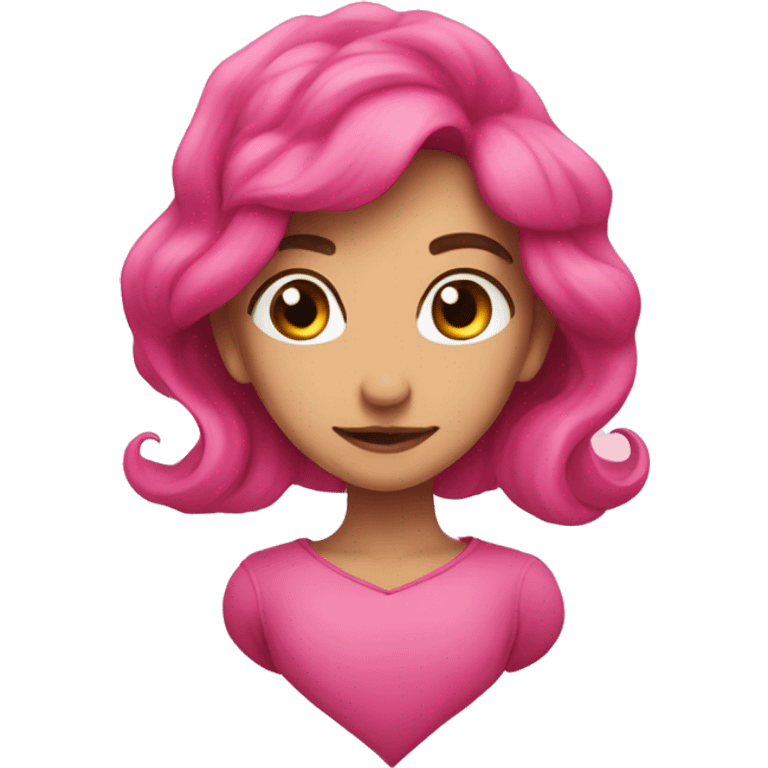 Corazón rosa emoji