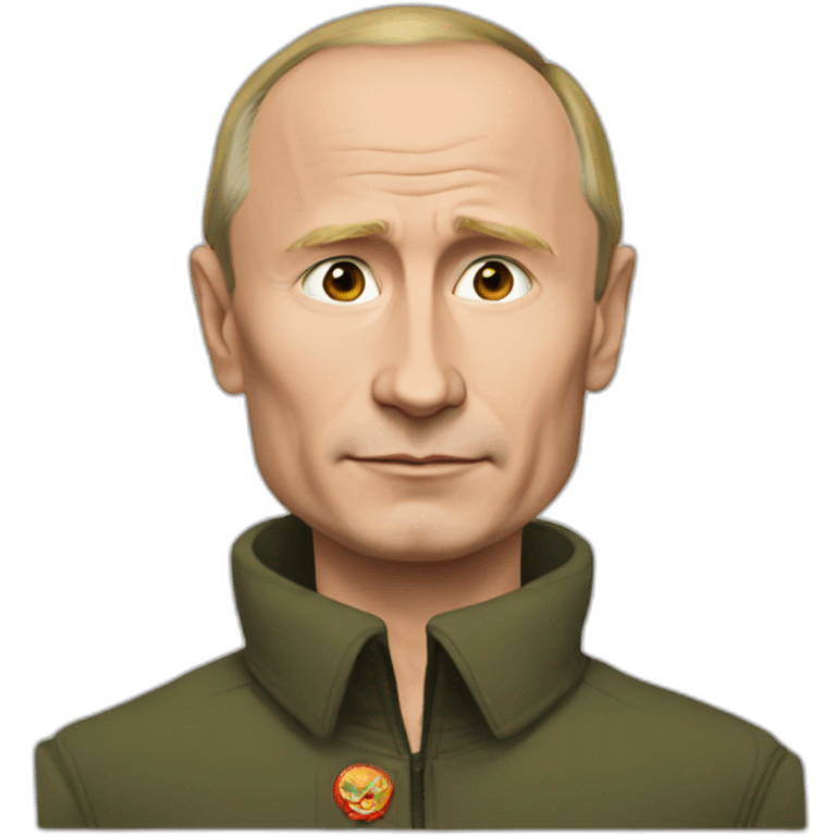 putin peace of shit emoji