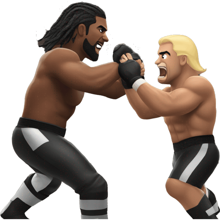 wwe fight emoji