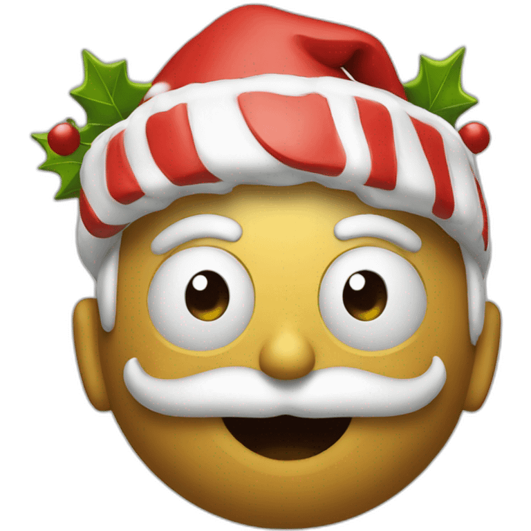 Christmas 3d art emoji