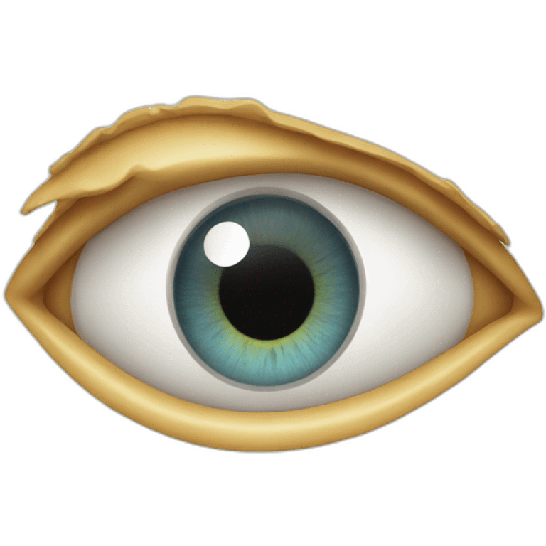 Eye in key  emoji