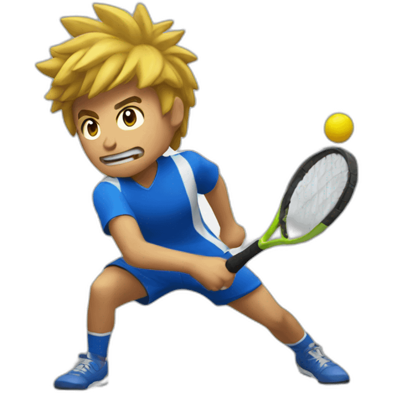 Smash volley emoji