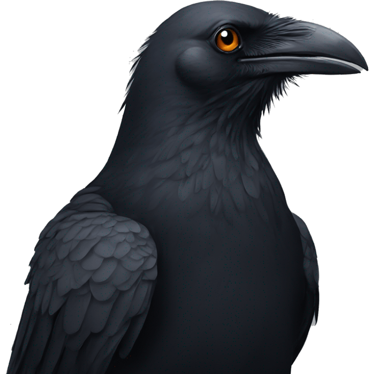 black crow emoji