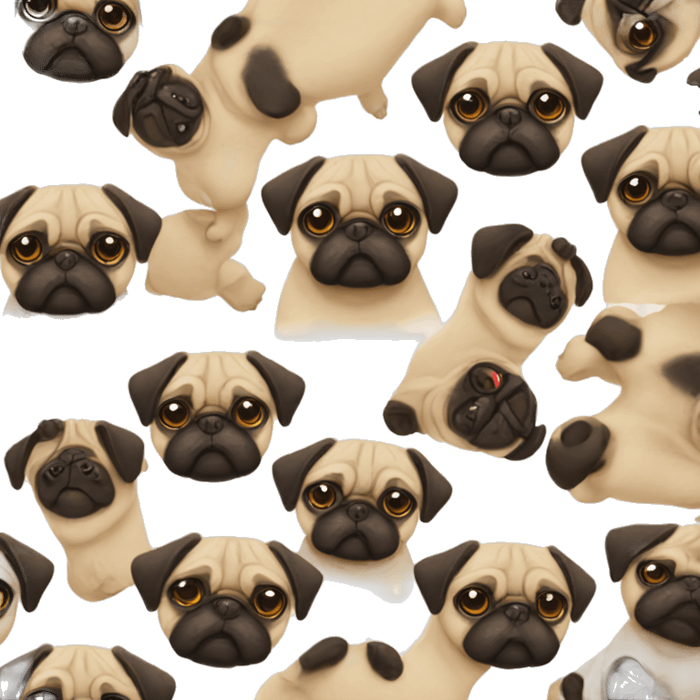 Pug emoji