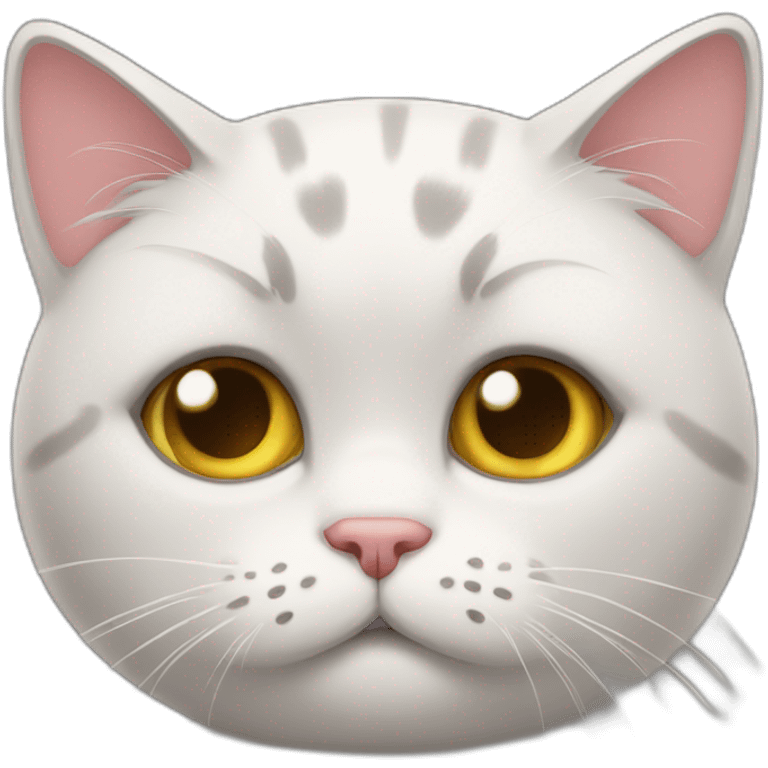 Cat sad emoji