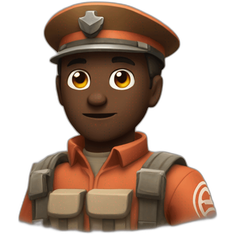 Team fortress two soldier emoji