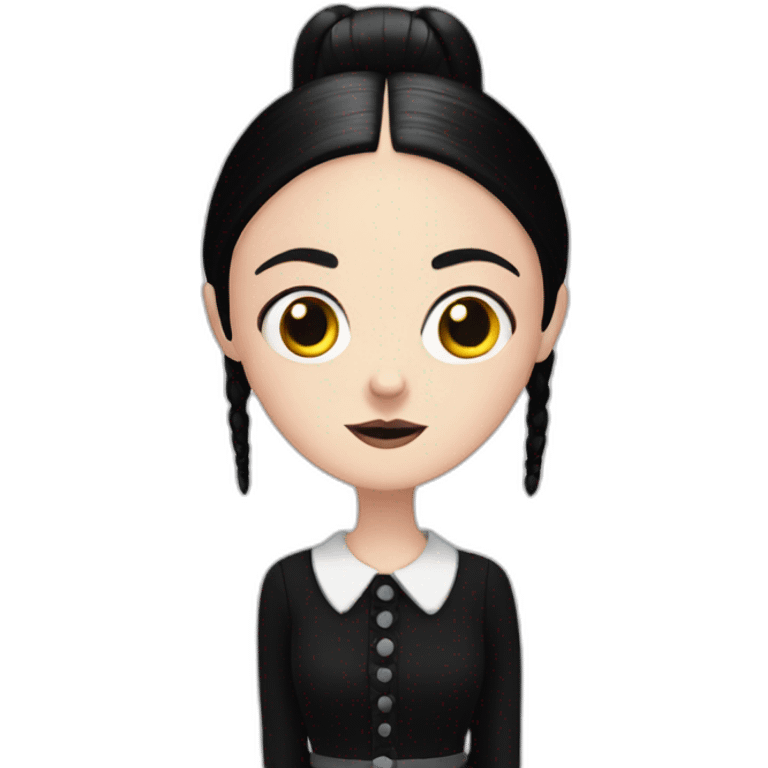 wednesday addams emoji