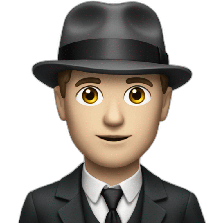 Thomas shelby in suit emoji