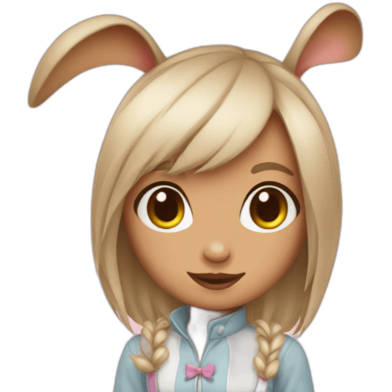 Bunny girl emoji