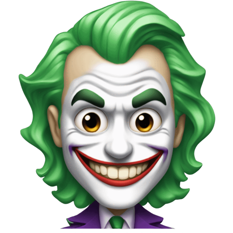 The Joker, smiling emoji