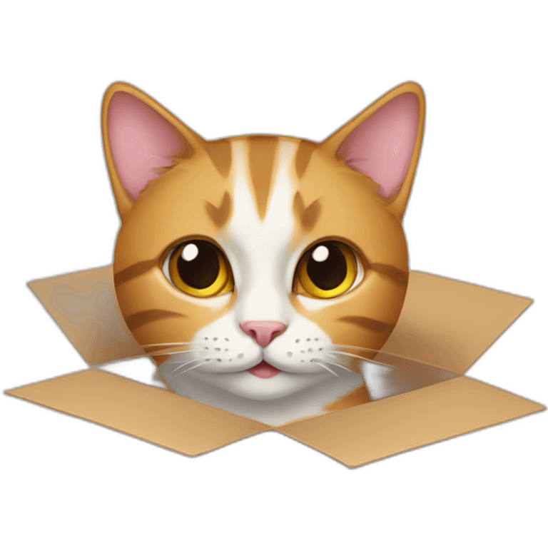 cat in box emoji