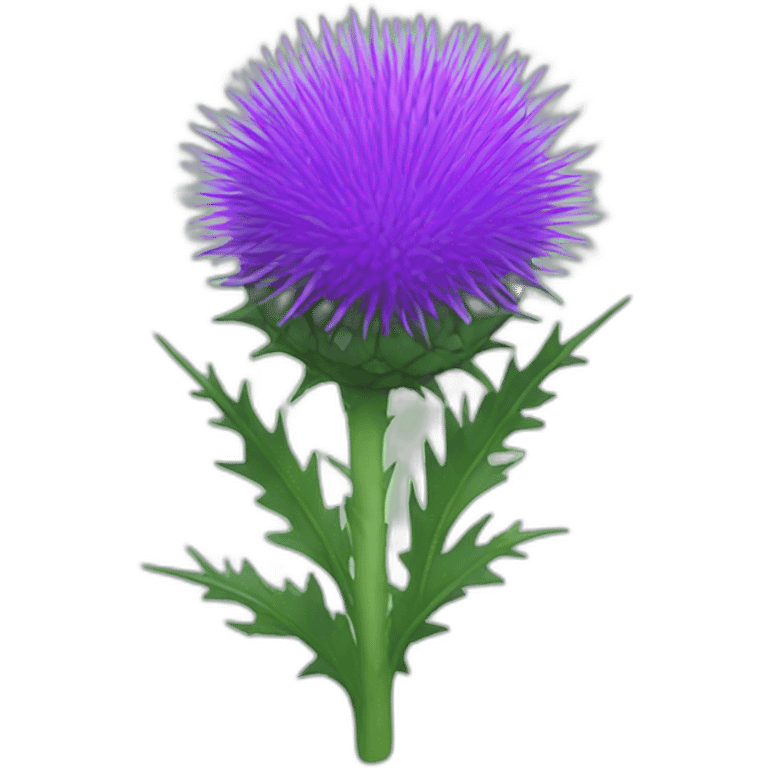 Emoji thistle emoji