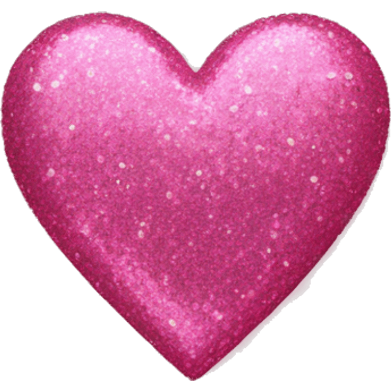 pink glitter heart emoji