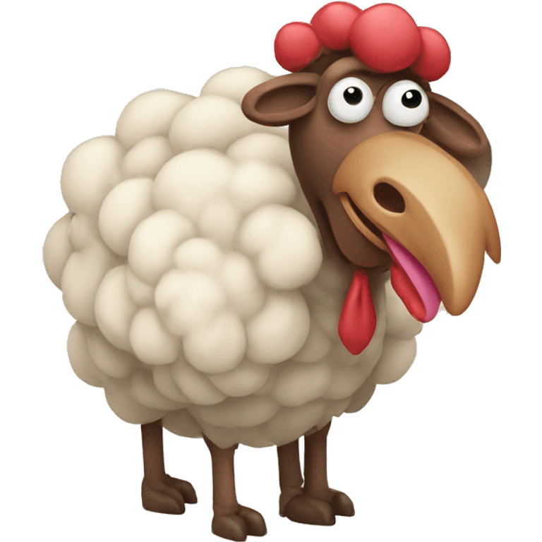 turkey banjo sheep emoji