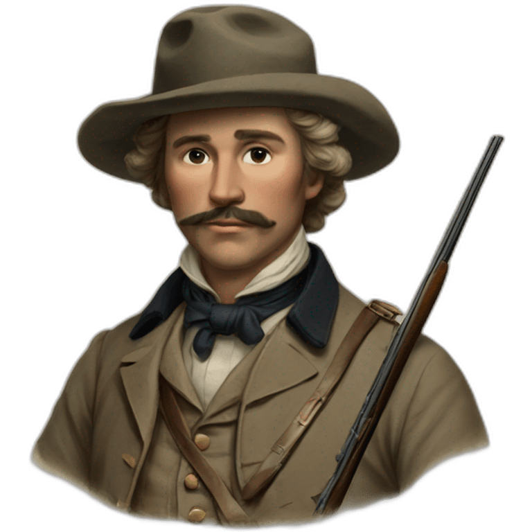 hunter of the 19th century emoji