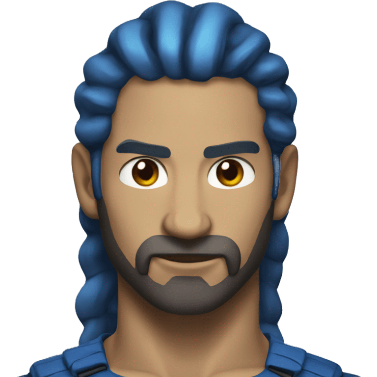 Blue viper  emoji